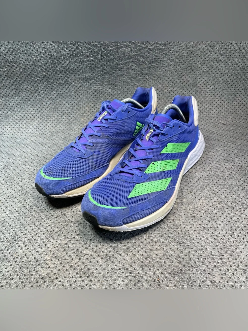 Adidas Adizero Adios 6 Blue Running Shoes Size 12 Men’s